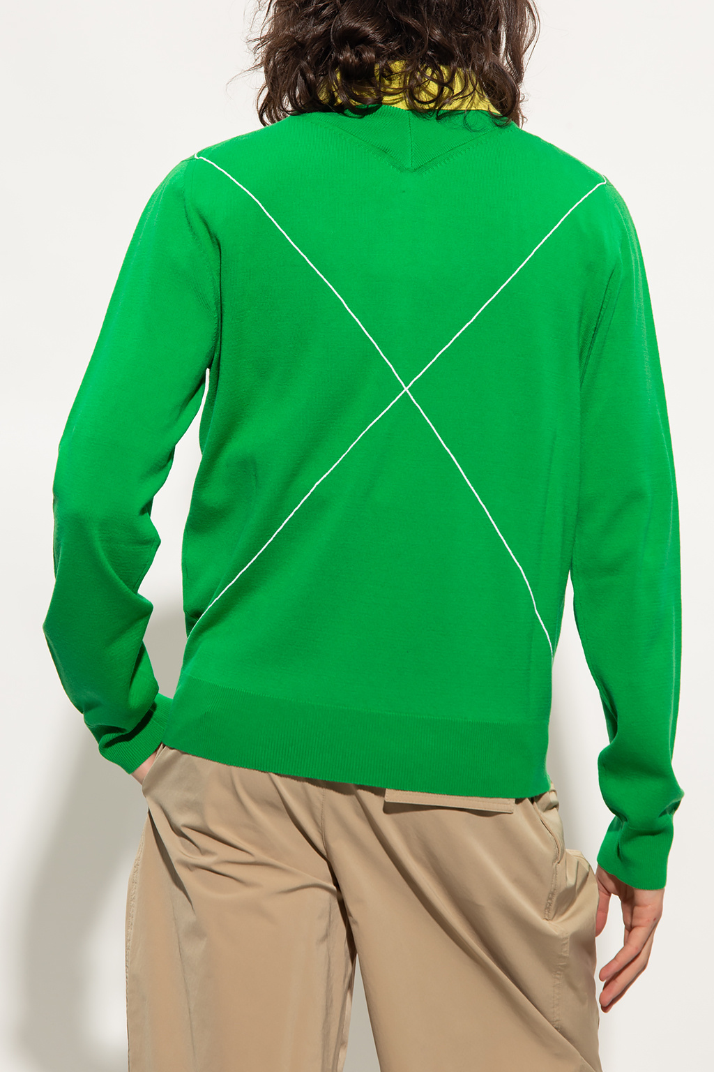 Green Wool sweater Bottega Veneta - IetpShops GB - Bottega Veneta